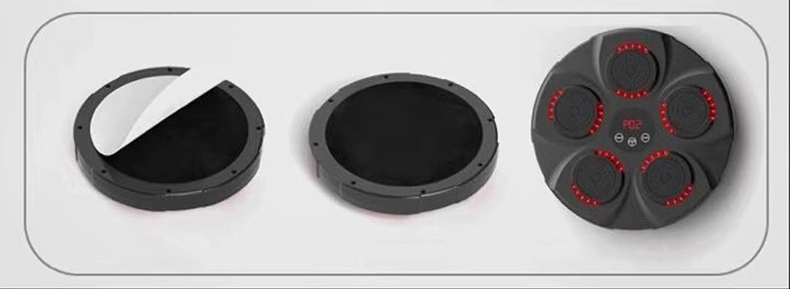 Elektronische USB Box Maschine LED Bluetooth Musik Boxing Automat - Schwarz