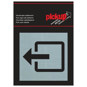 Pickup Alu Picto uitgang 8x8 cm