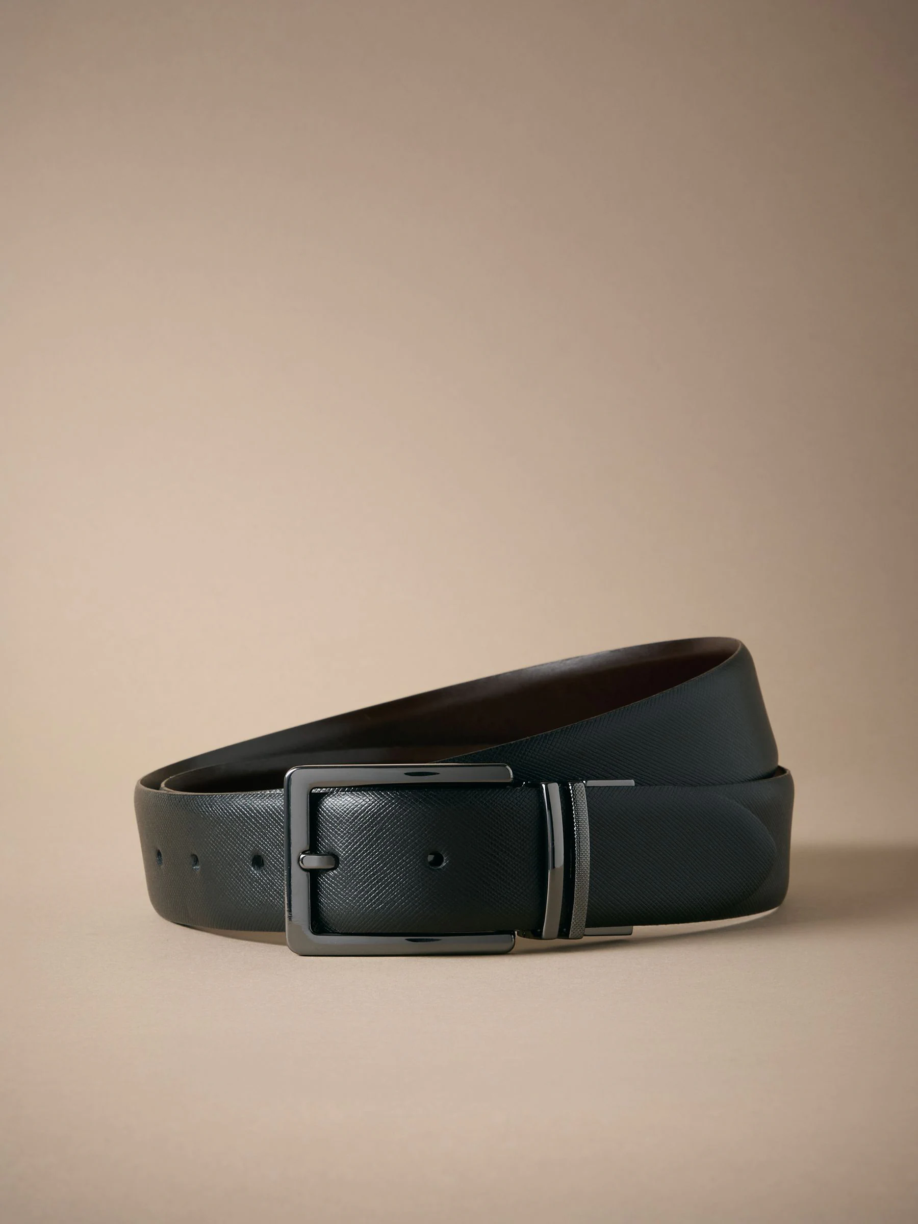 Zwart - Signature Reversible Belt