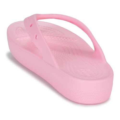 Crocs - CLASSIC PLATFORM FLIP W - Rose
