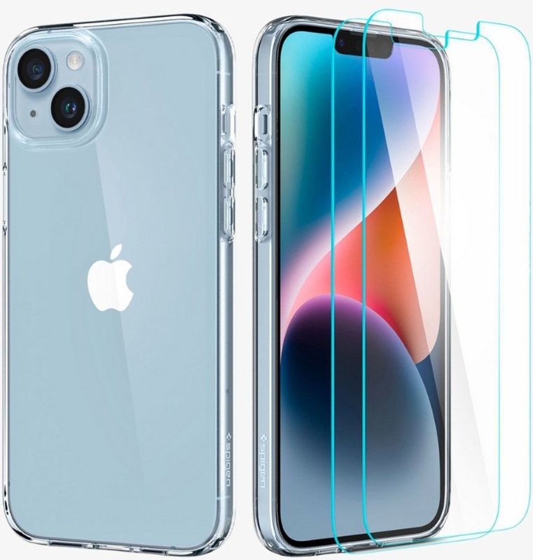 Spigen - Crystal Pack - Smartphonehoes - Transparant - TPU - Glas.Tr