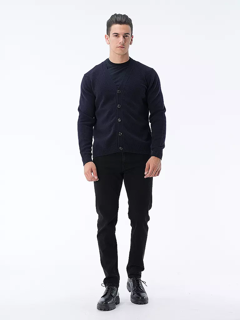 MAERZ Cardigan dunkelblau