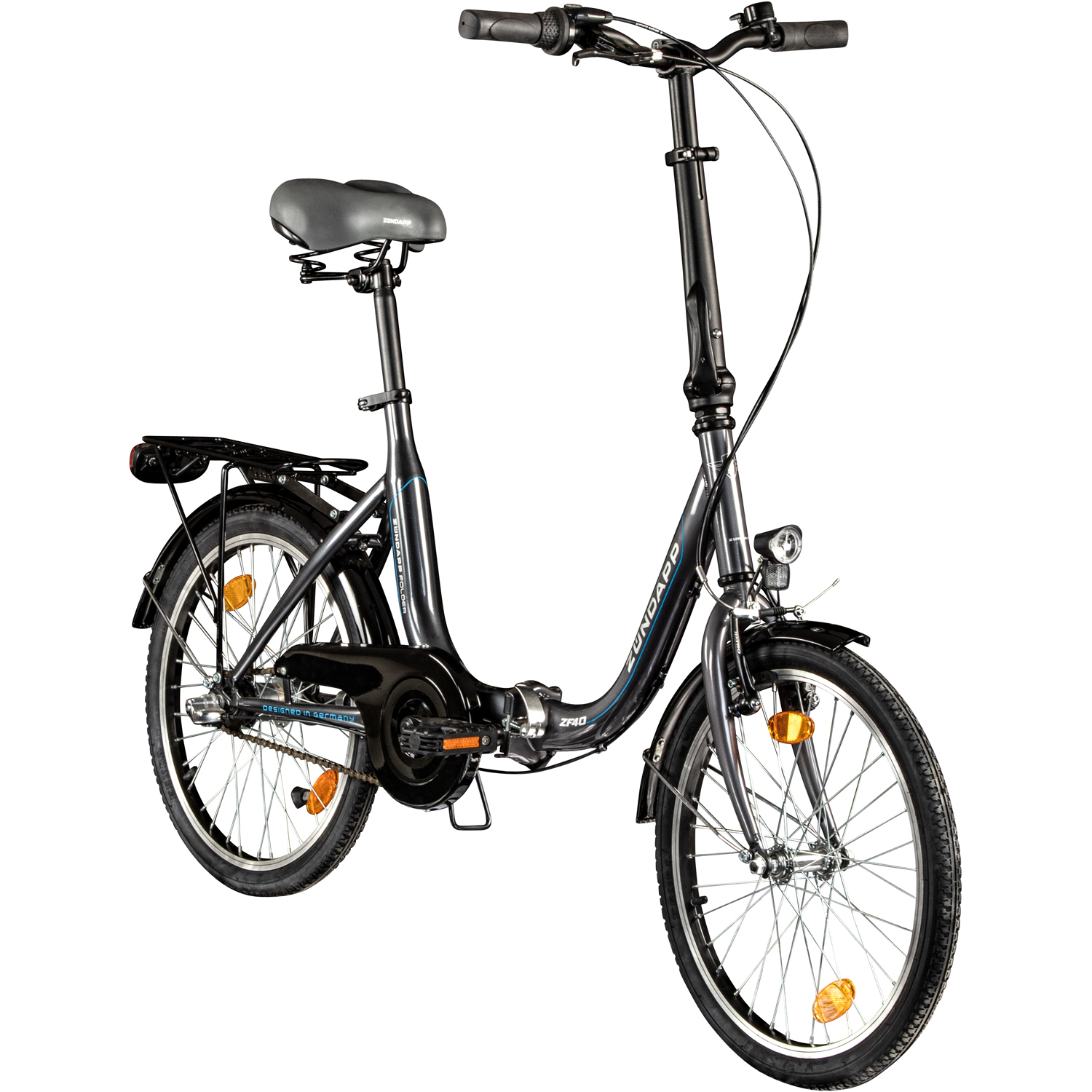 ZÜNDAPP Faltrad ZF40 - grau - 20''