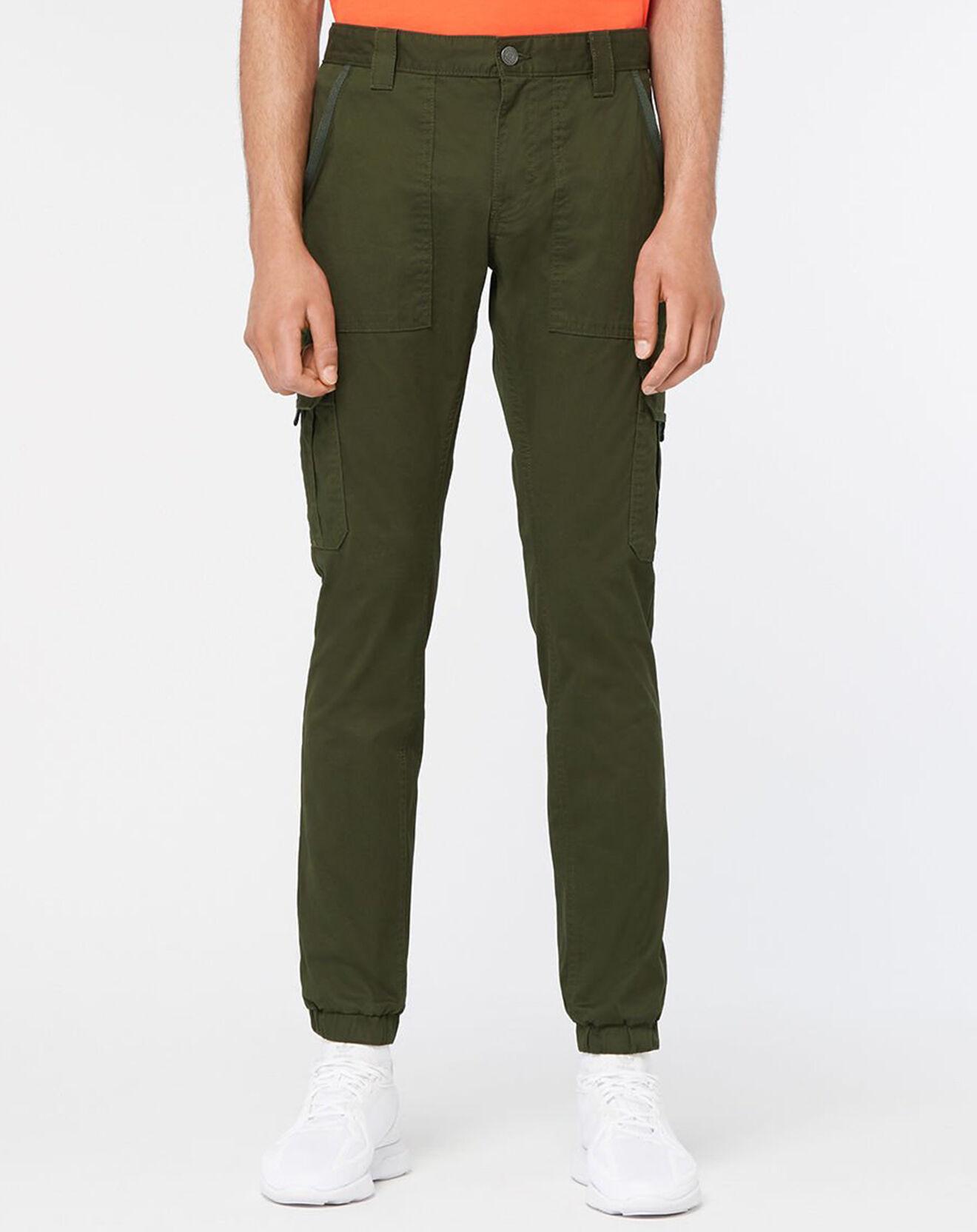 Tommy Jeans Pantalon cargo Slim Scanton kaki