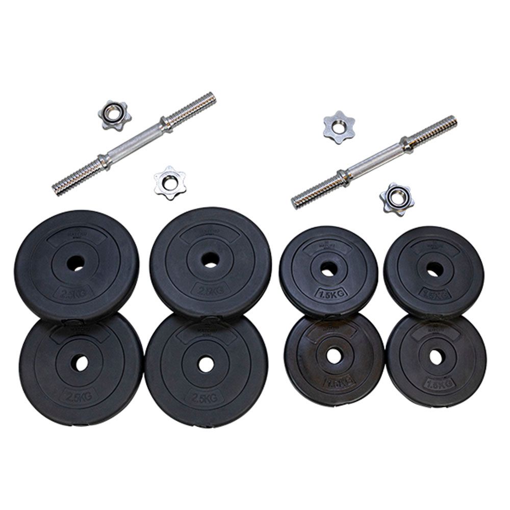 Matchu Sports - Kurzhantel set - 2 x 10 KG