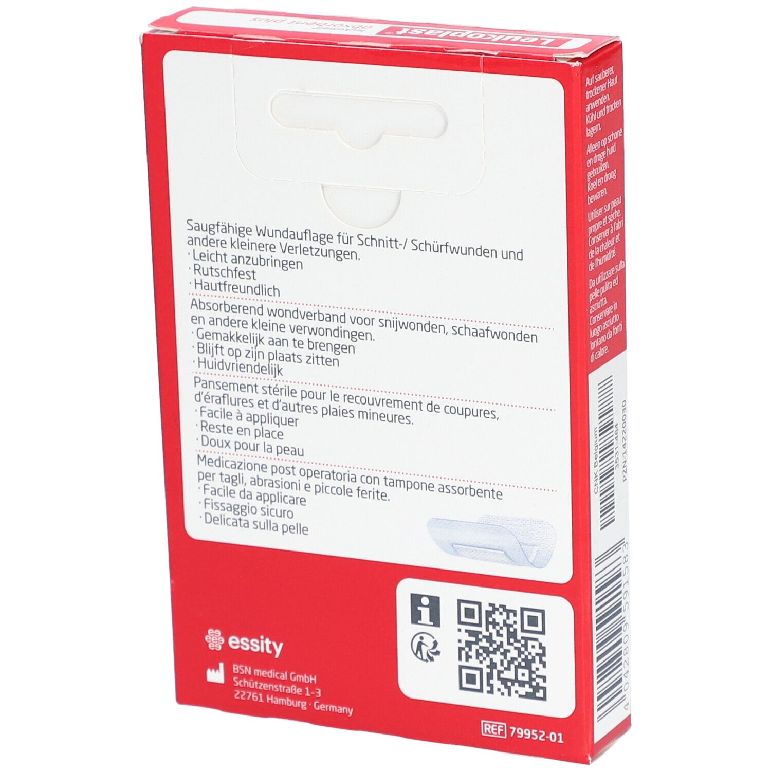 Leukoplast® Leukomed® absorbent plus 5 x 7,2 cm