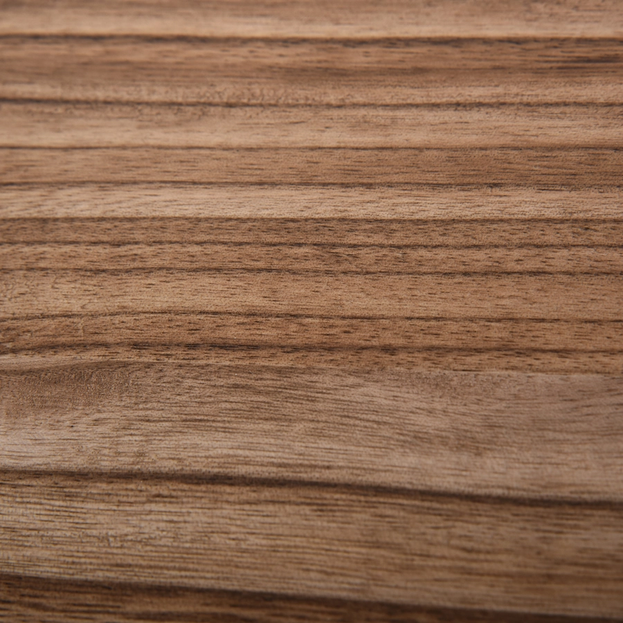 HOMCOM Wandregal mit 8 Haken braun, schwarz
