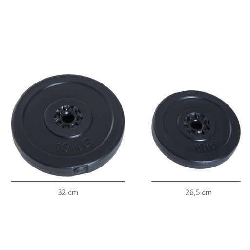 Conjunto de anilhas Homcom B1-0012