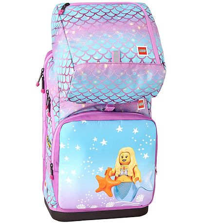 LEGO? Skoletaske m. Gymnastiktaske - Mermaid m. Glimmer