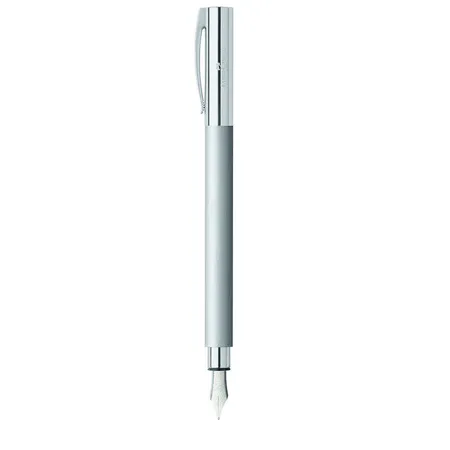 Faber-Castell Füllfederhalter AMBITION Edelstahl M