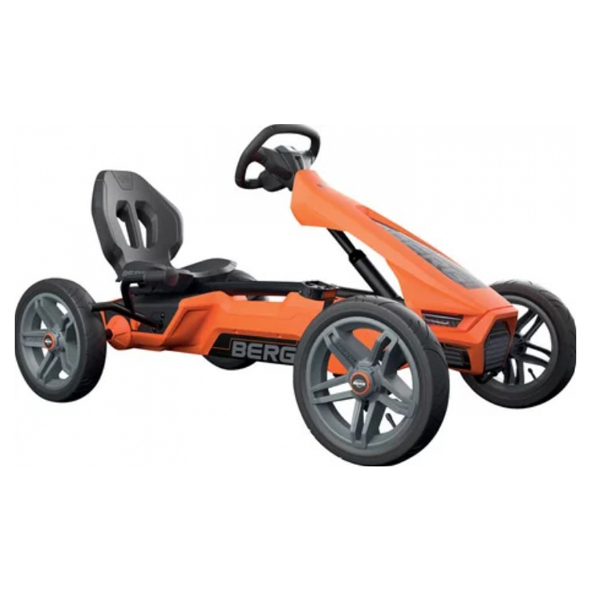 Kart à pédales rally nrg orange