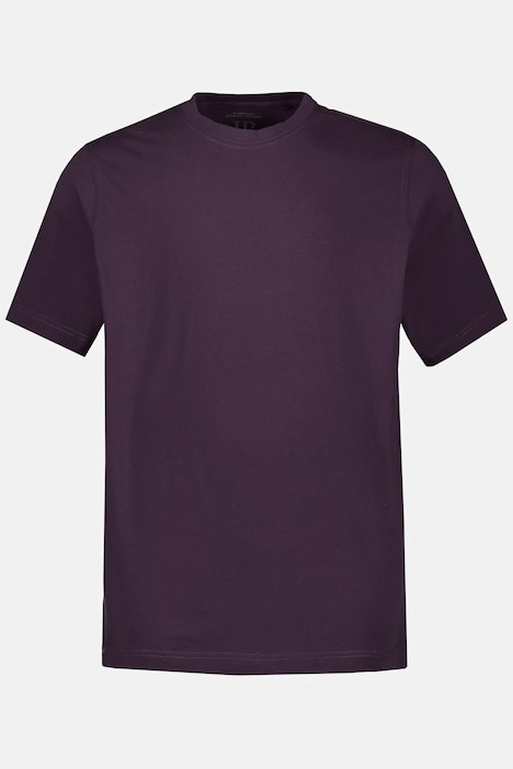T-Shirt, Basic, Rundhals, gekämmte Baumwolle, bis 8XL