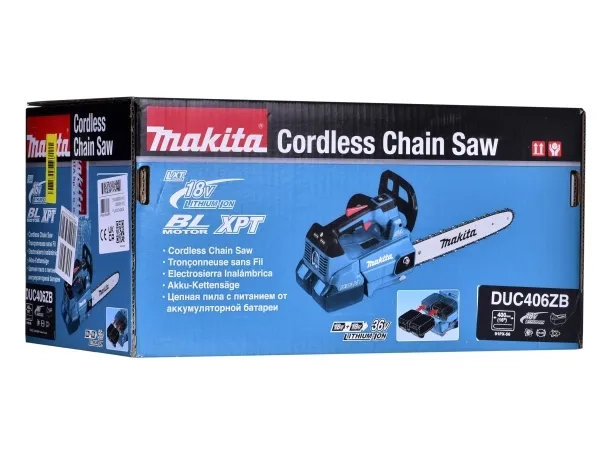 Makita DUC406ZB, Børstefri, 40 cm, 20 m/s, 76,2 / 8 mm (3 / 8