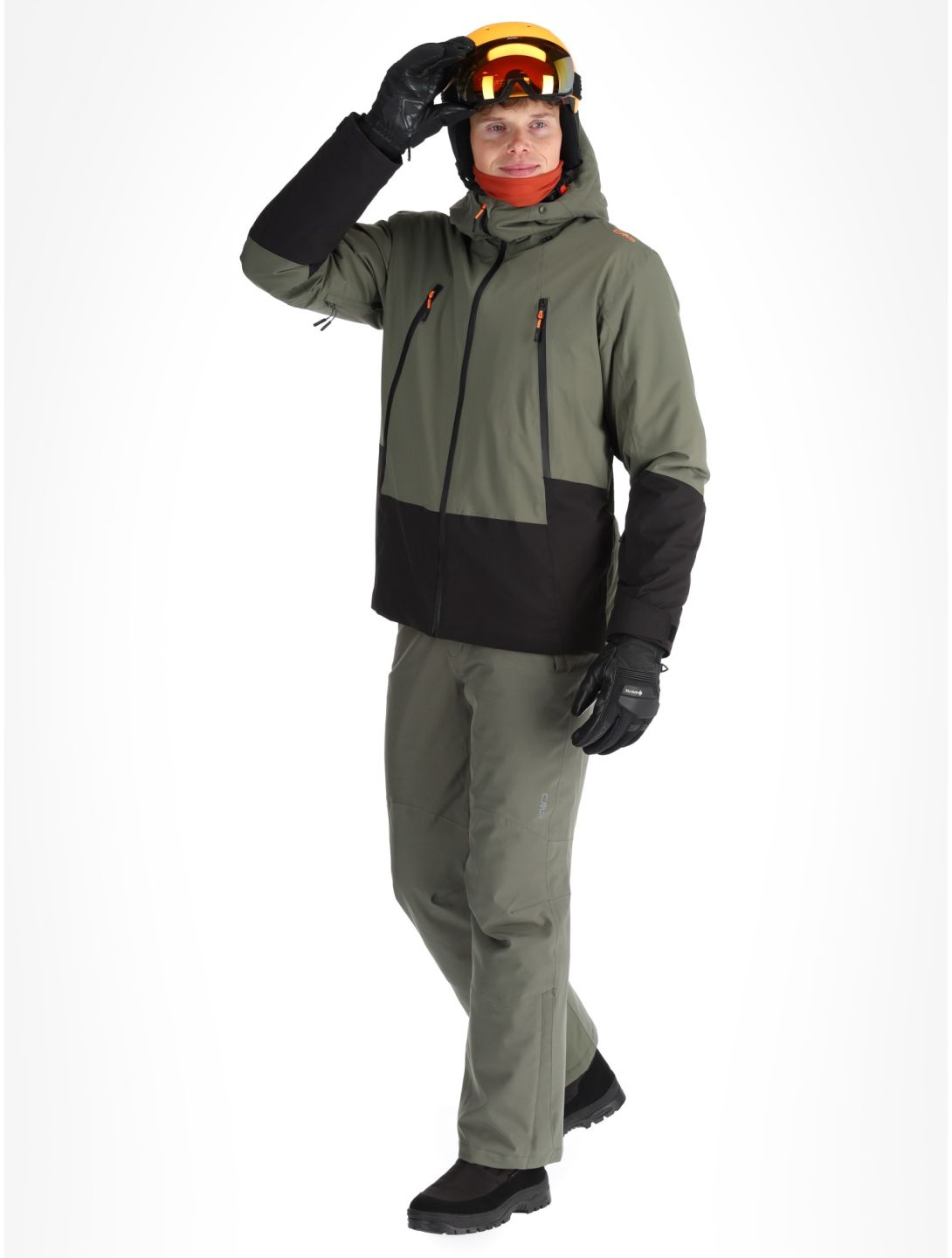34W2037 ski-jas heren