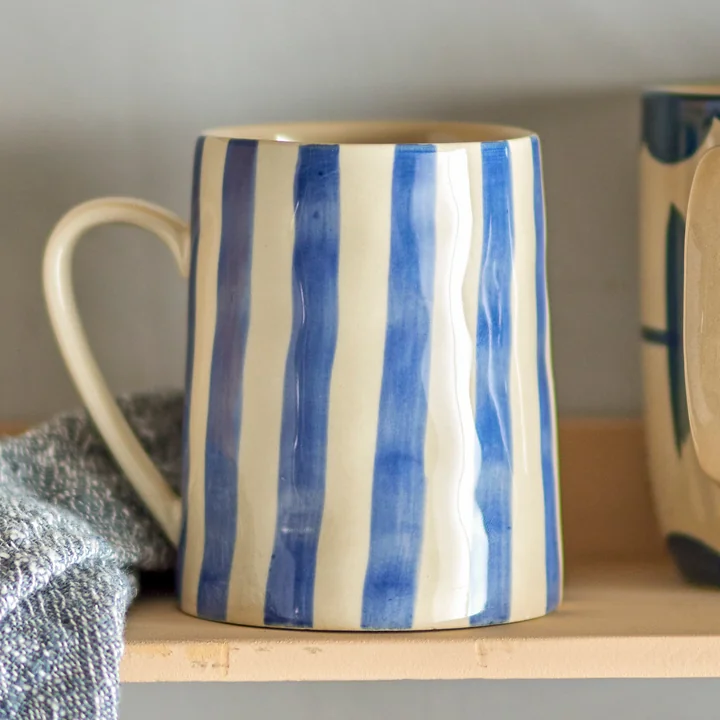 Bloomingville - Begonia Tasse, blau