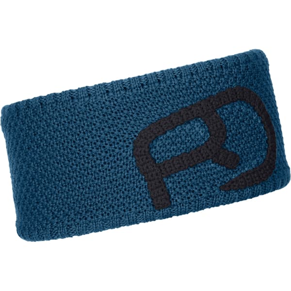 Bonnet Bandeau ski de randonnée ORTOVOX ROCK 'N' WOOL HEADBAND PETROLE BLUE
