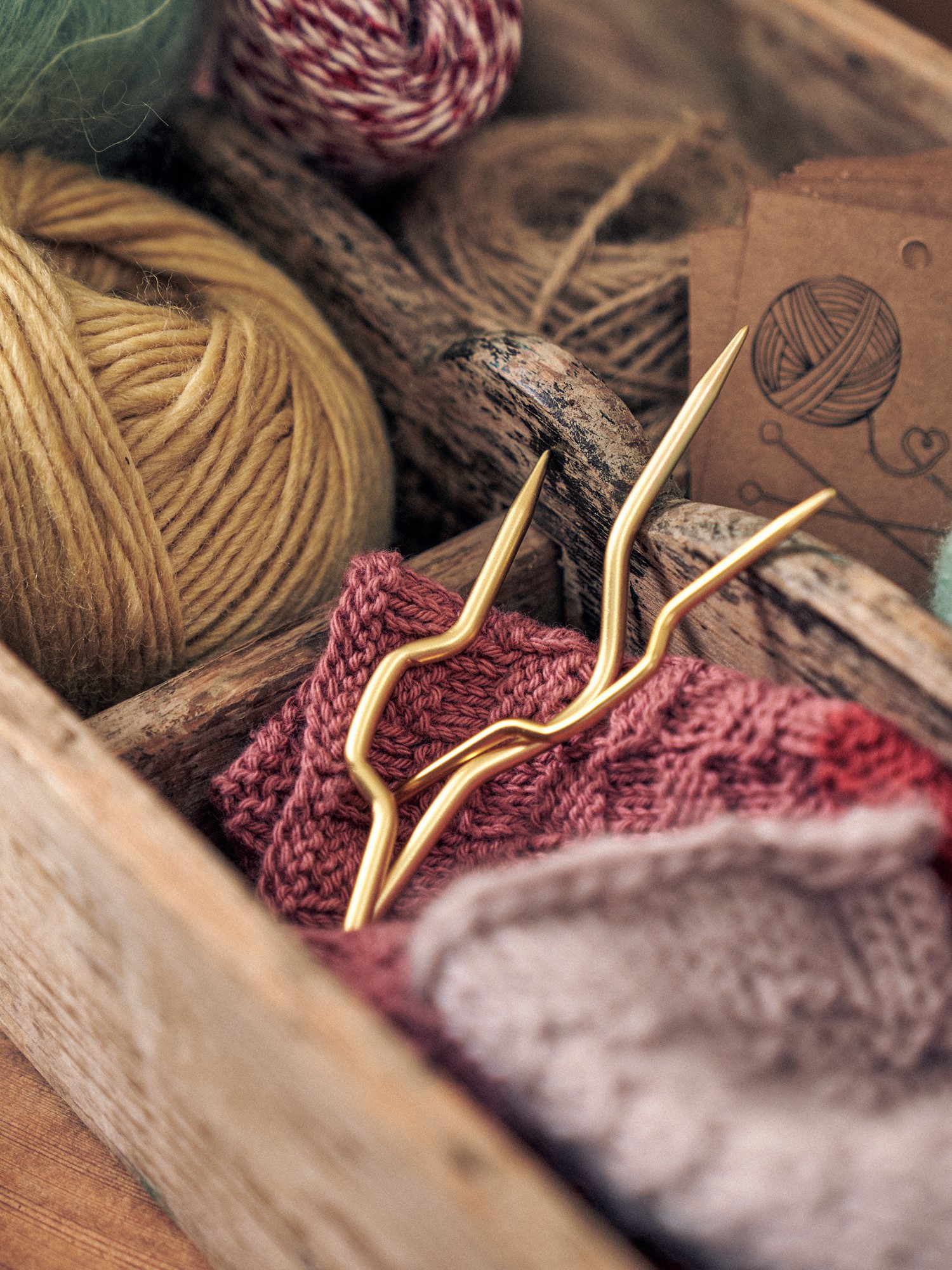 Snoningspinde | 13/10/9 cm. 3 stk. | Gold