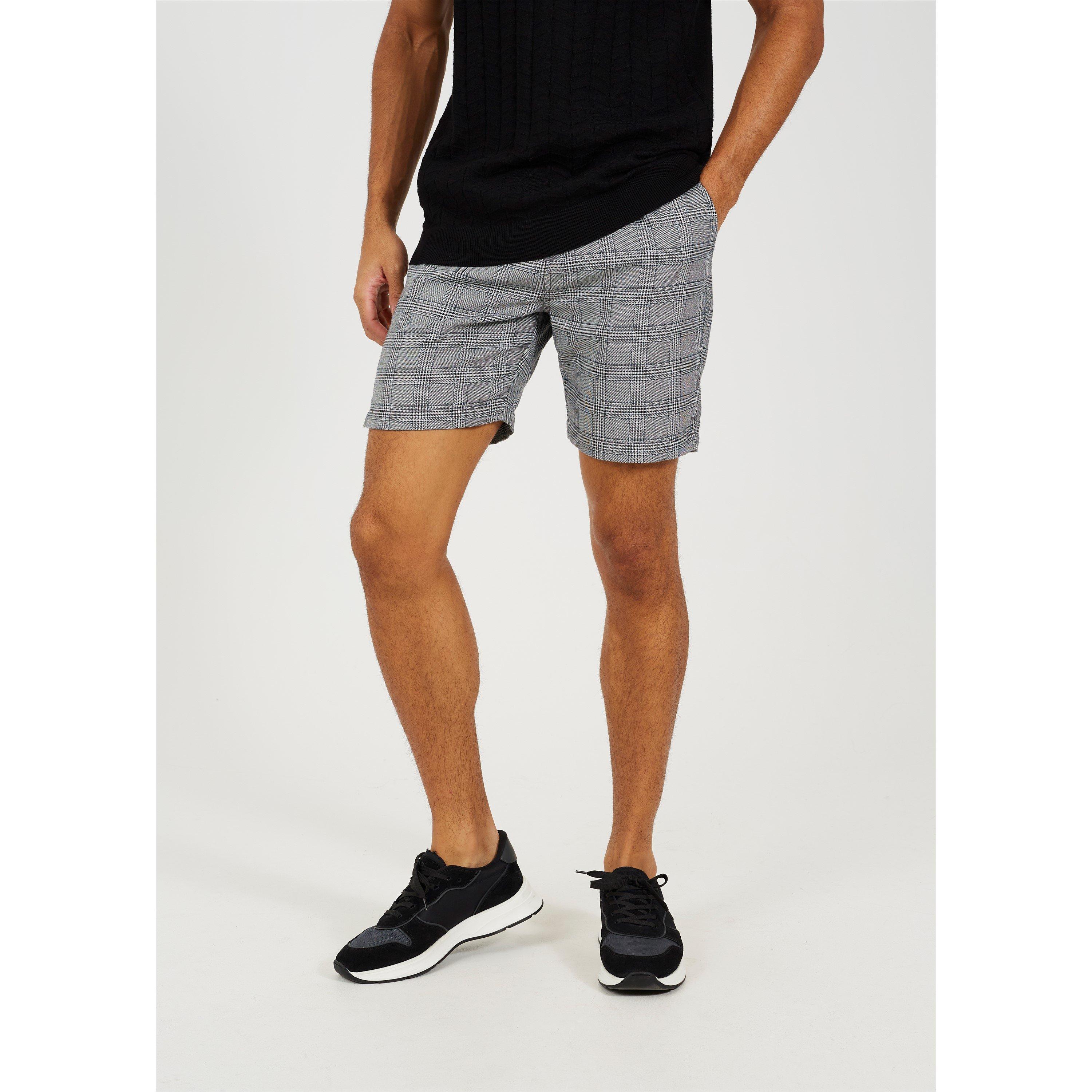 Brave Soul Yarn Dyed Check Short
