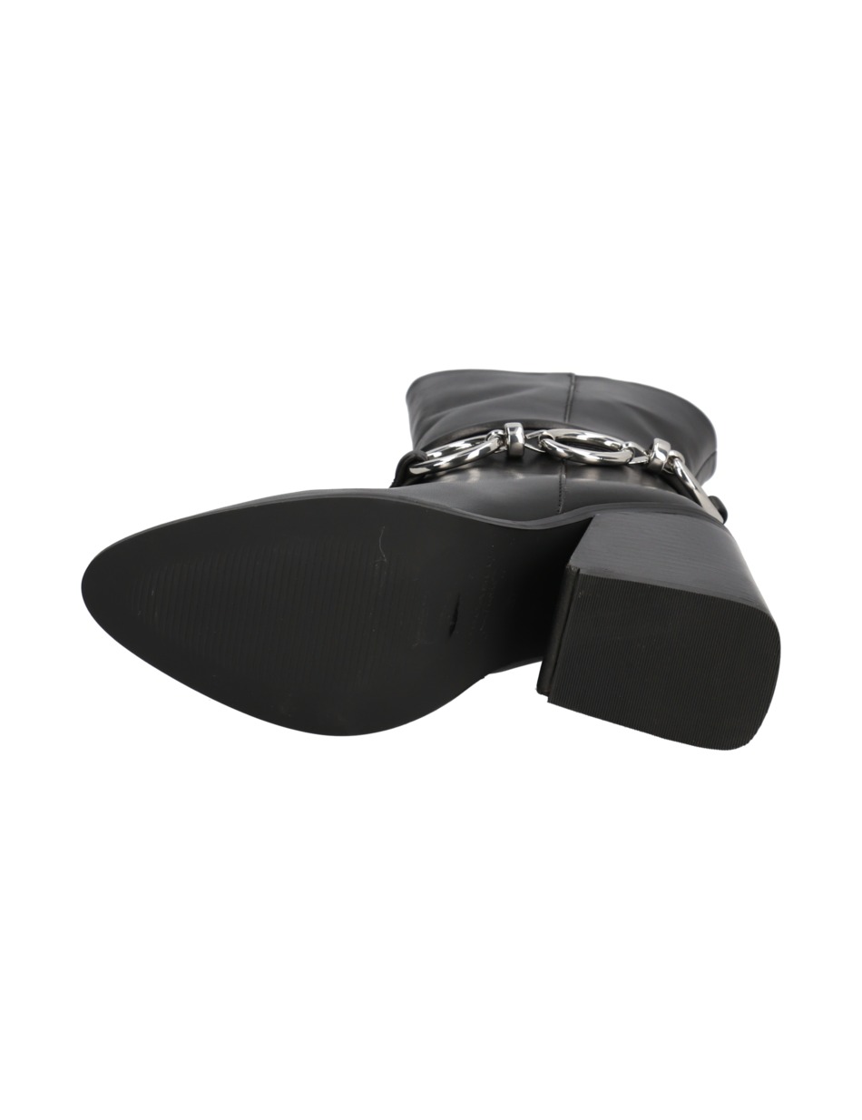 Glattleder Stiefelette