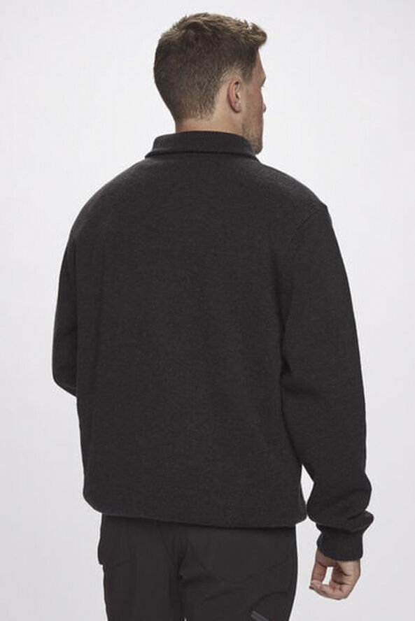 H2O Icon Stripe Wind Knit striktrøje Sort
