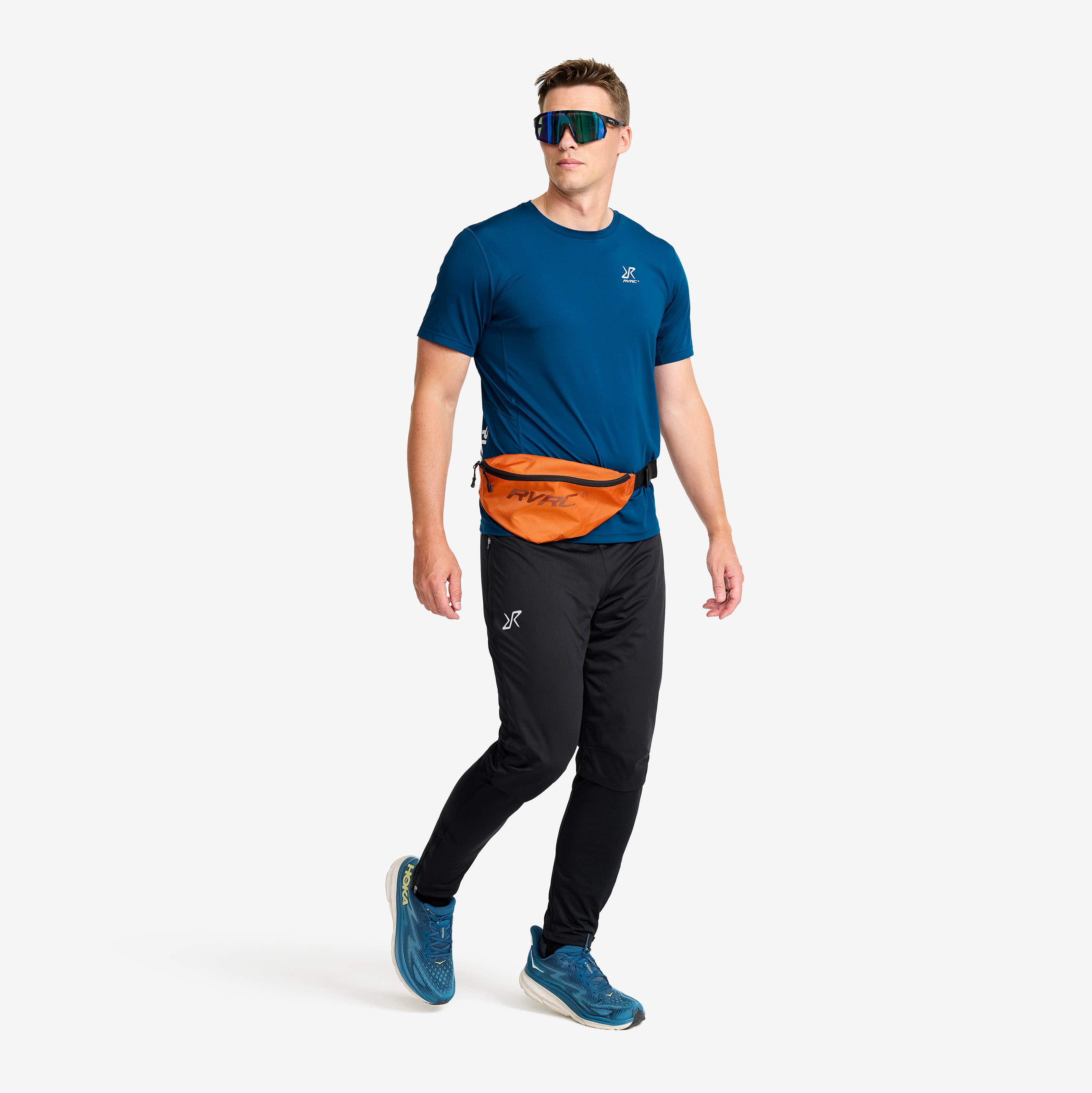 Stride Active T-shirt Herre Blue Opal