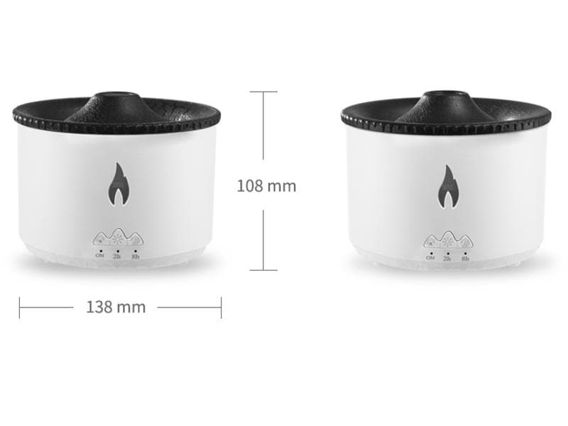 FTM Aromavernebler Vulcano Weiss, 20 m² Lufterfrischer