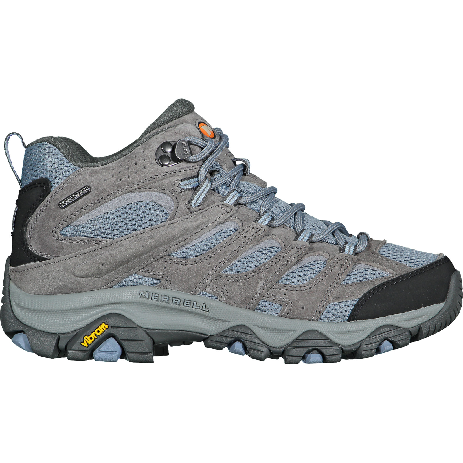 Merrell Damen-Trekkingschuh Moab 3 Mid hellgrau, 40