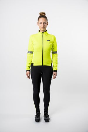 STREAM GTX PL Damen-Regenjacke  neon yellow  34