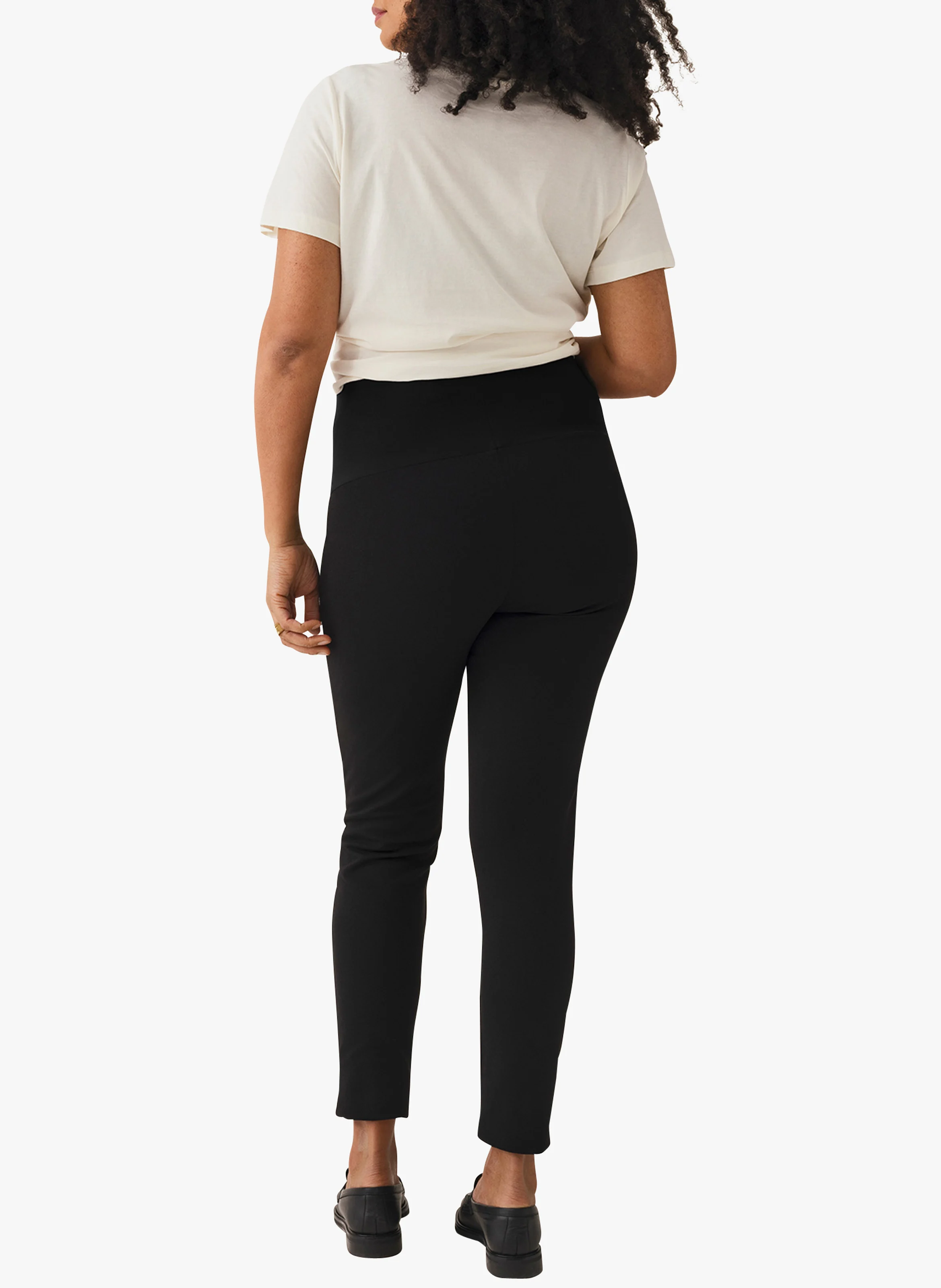 Pantalon slim de grossesse | Noir