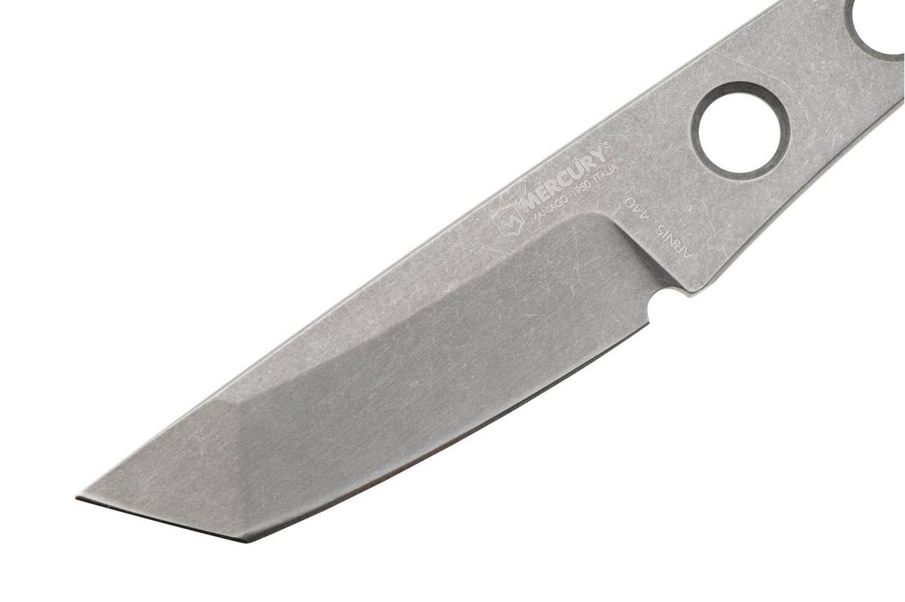 Mercury Arnis 9ARNISTNT-FC 440C Stonewashed Tanto, vaststaand mes