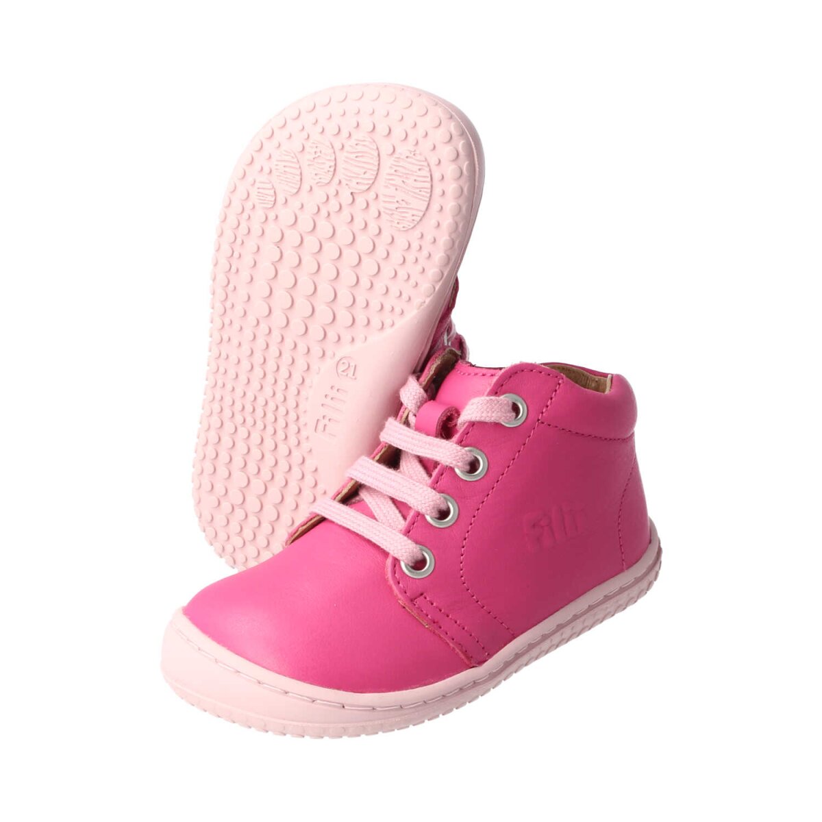 3211-66 pink GECK nappa leather laces Weite/W