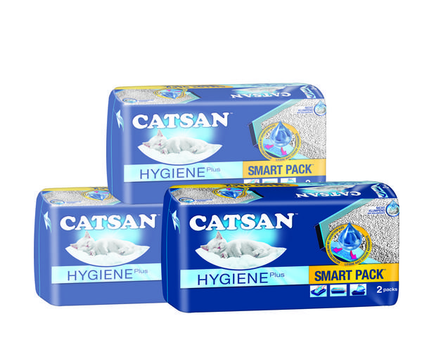 Catsan Katzenstreu Smart Pack, 3 x 2 Pack