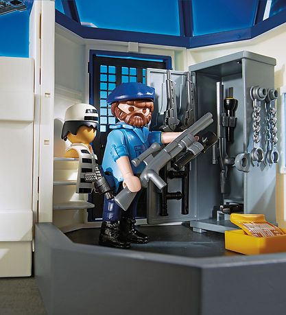 Playmobil City Action - Politistation Med F?ngsel - 6919 - 256 D