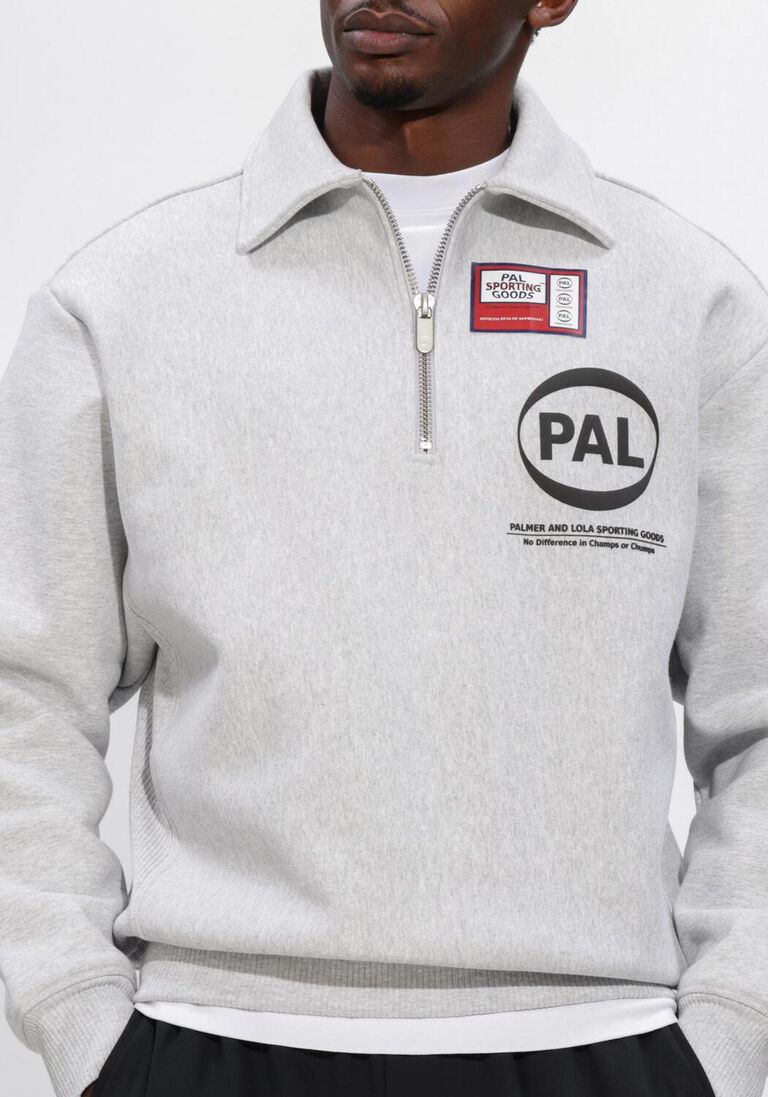 grijze pal sporting goods trui pre game half zip