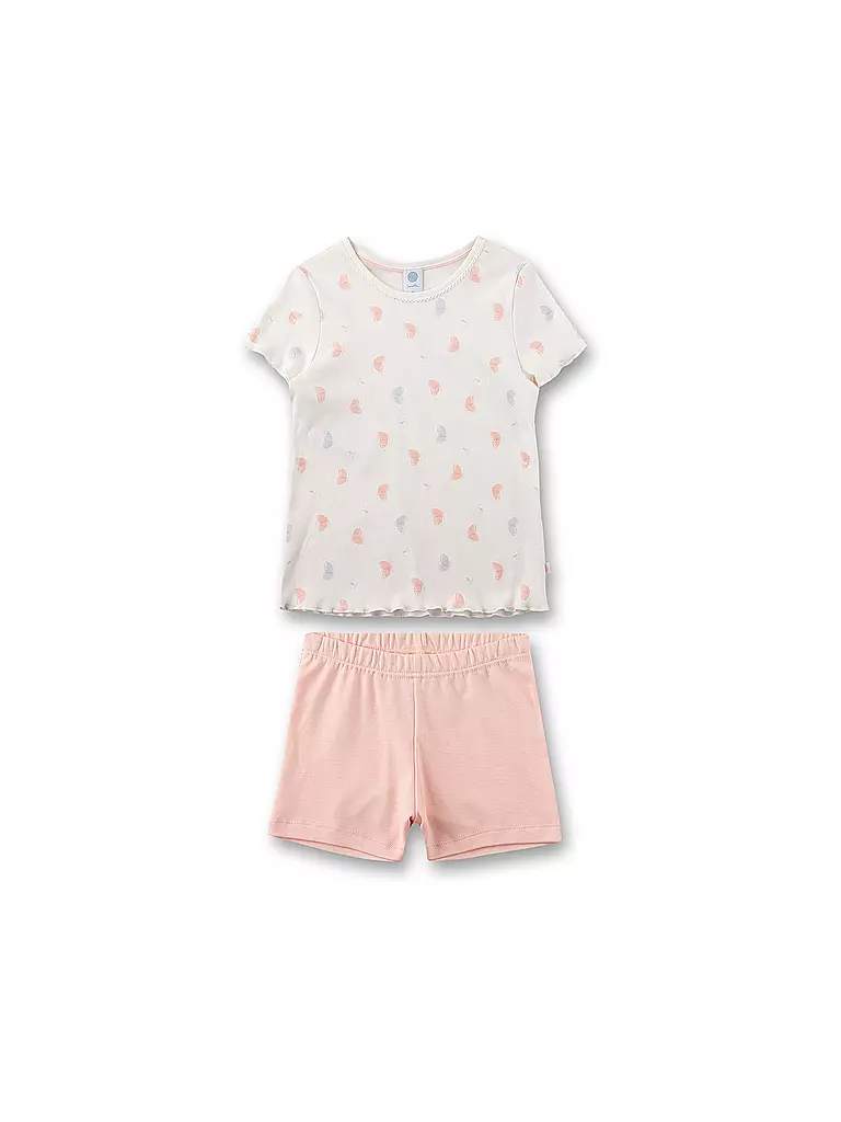SANETTA Mädchen Pyjama creme