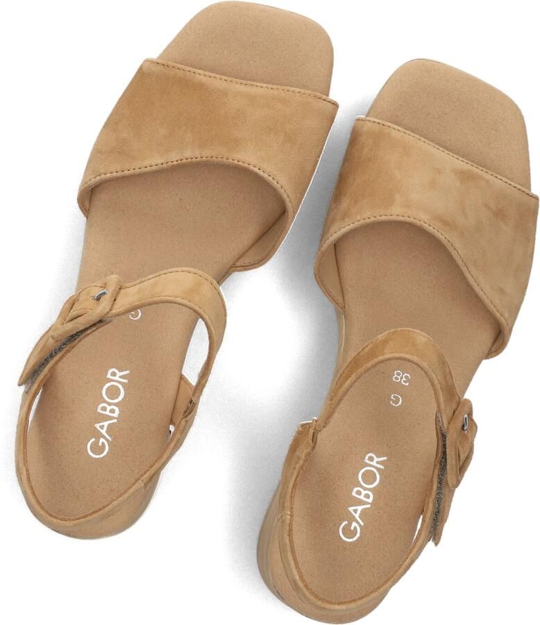 Gabor 721.1.0 Sandalen Dames Camel