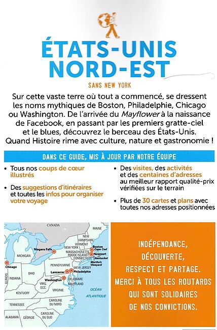 HACHETTE - ROUTARD ETATS UNIS NORD EST