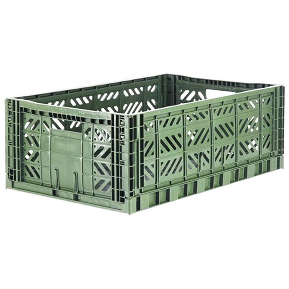 Køb Aykasa Maxi Foldekasse Almond Green - Dusty Grøn
