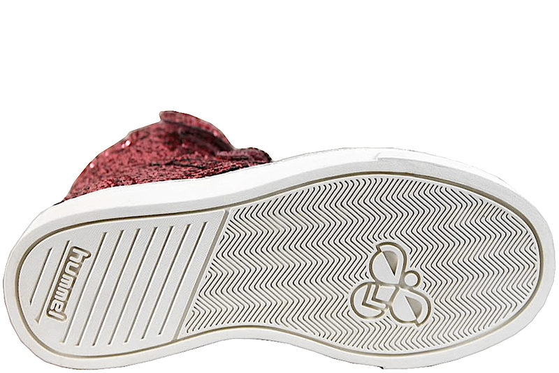 HUMMEL STADIL GLITTER JR BASKETSTØVLE I PINK GLIMMER