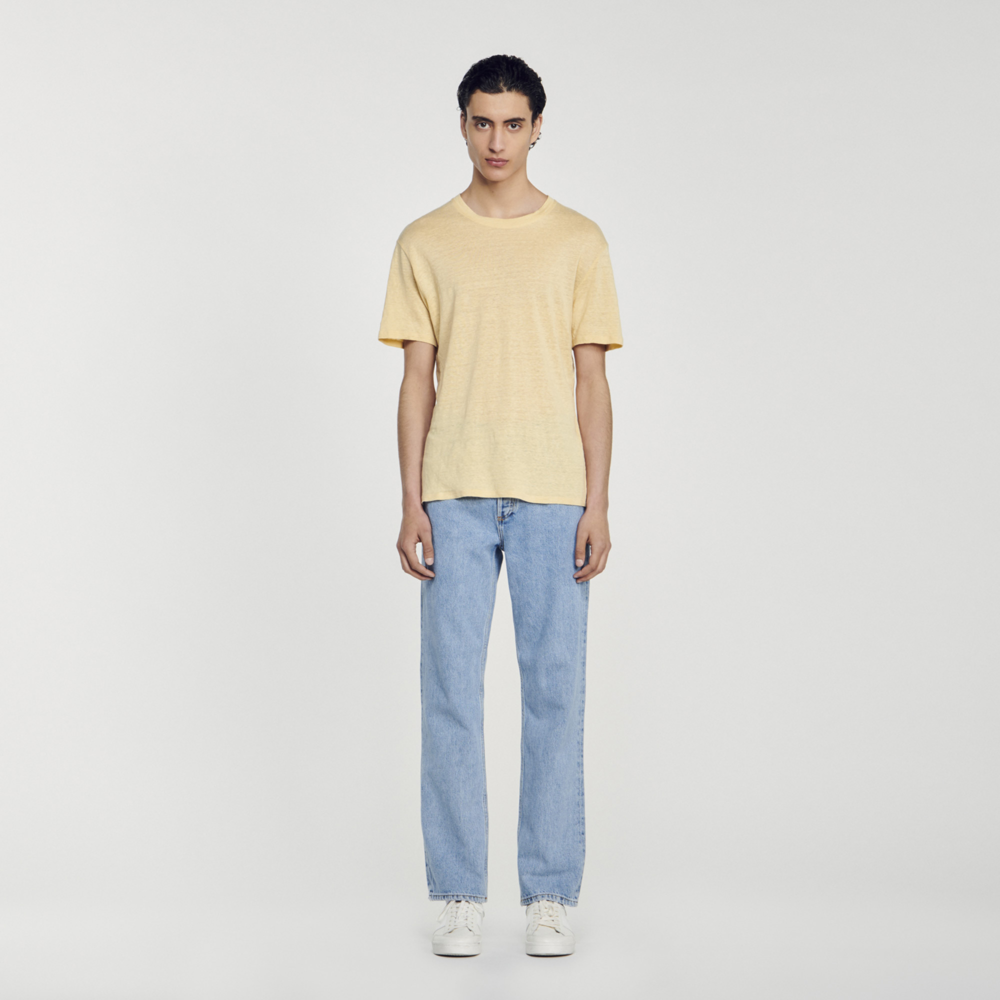 T-shirt en lin certifie