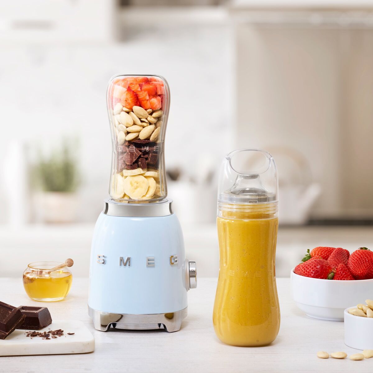 Personal Blender, pastellblå