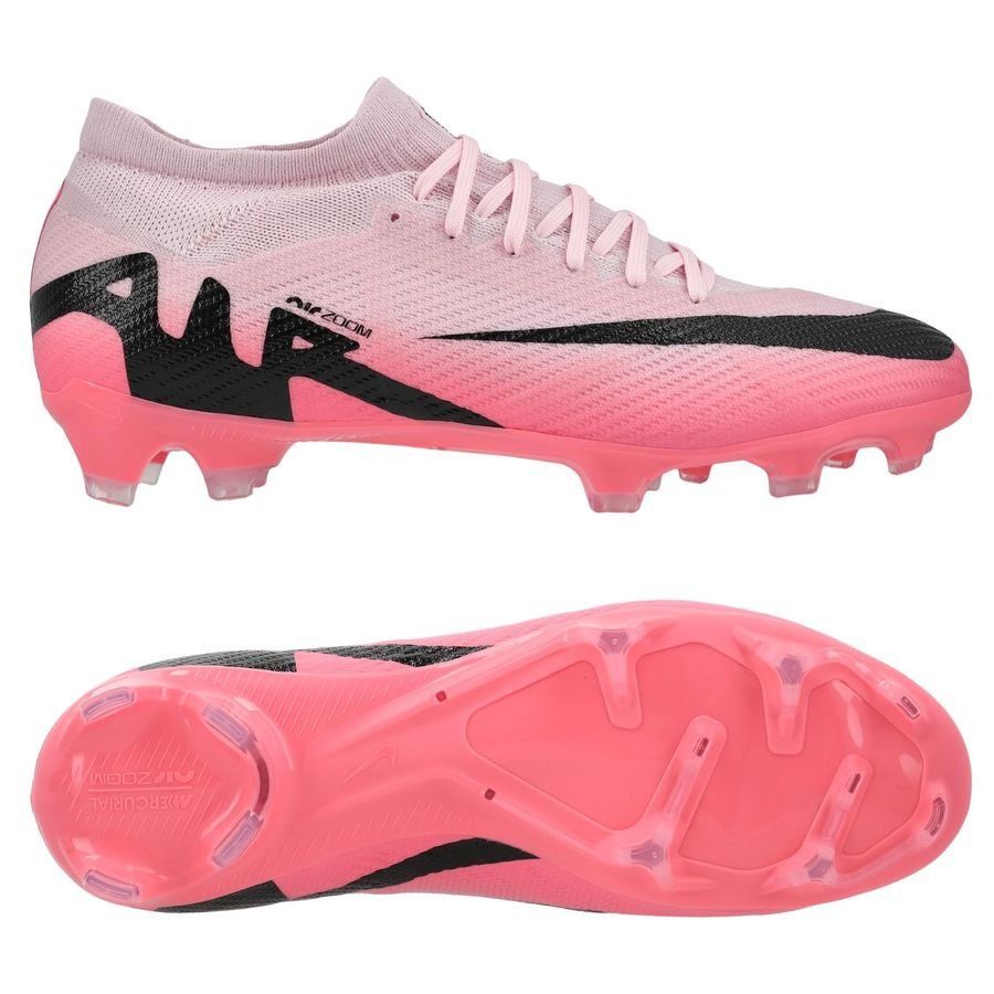 Nike Air Zoom Mercurial Vapor 15 Pro FG Mad Brilliance - Rose/Noir