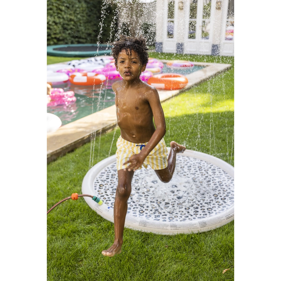 Swim Essentials Sprinkler Matte Leopard beige