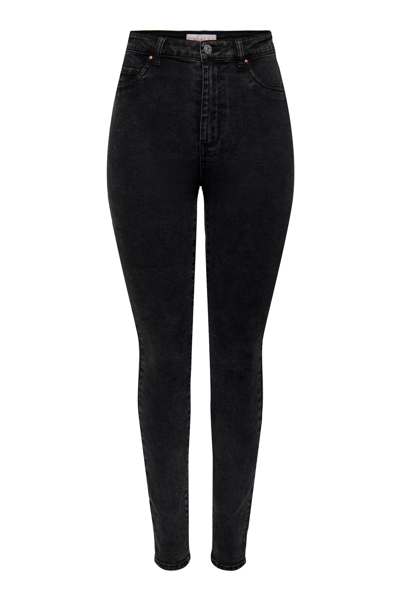 Calça jeans skinny de cintura alta