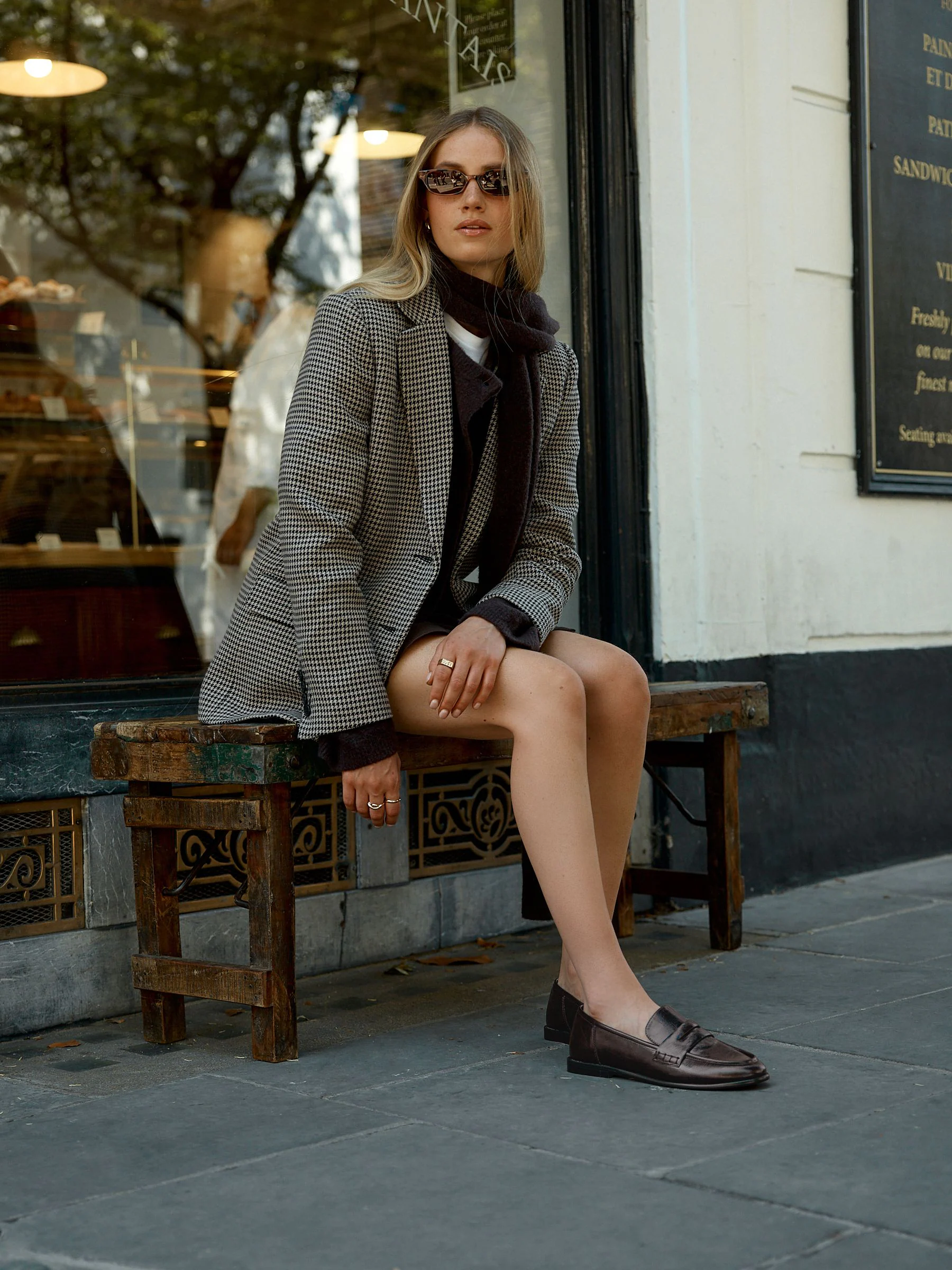 Chocoladebruin - Forever Comfort® Penny loafers met ronde neus