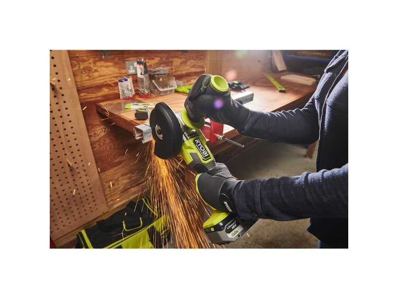 RYOBI Akku-Winkelschleifer RAG18BL-0 Winkelschleifer