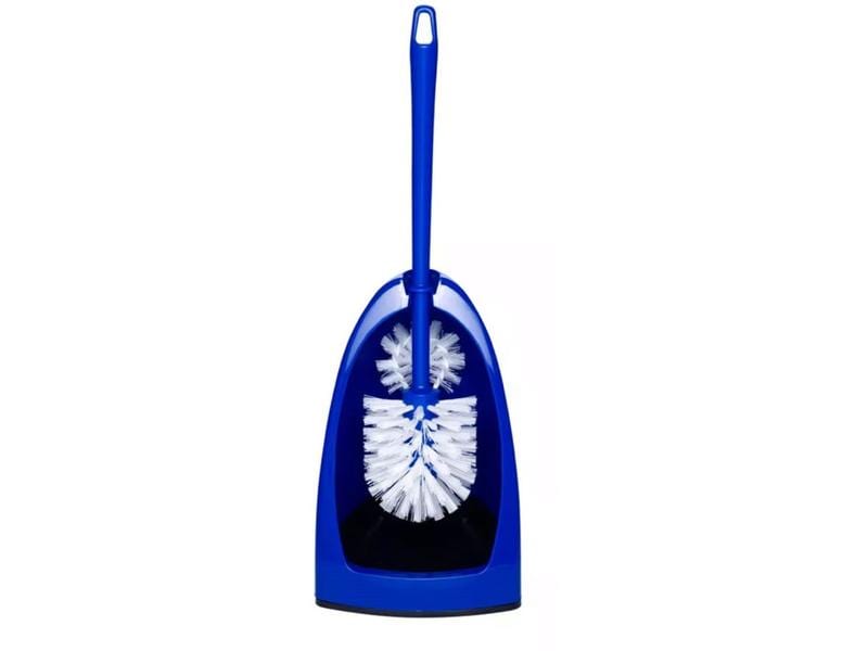 diaqua® Toilettenbürste Marineblau WC-Bürste mit Randreiniger
