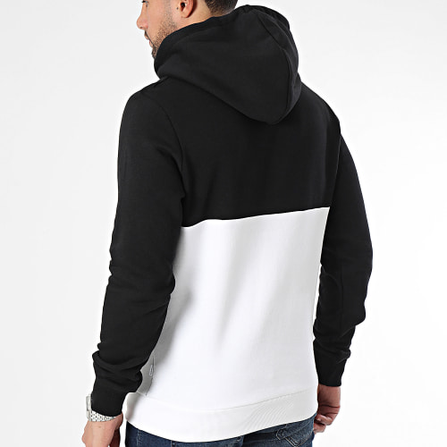 Sweat Capuche Ryder Blanc Noir