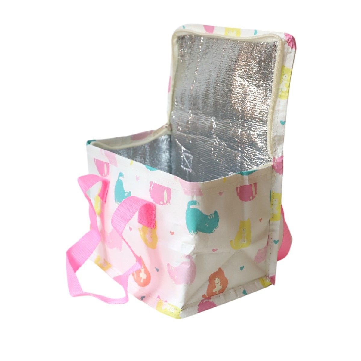 Lunch bag chats pastel - Miaou Pause goûter