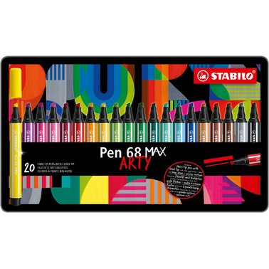 Feutre Pen 68 MAX, étui de 20 ARTY
